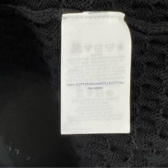 Lands End Women’s Turtleneck Knit Sweater Black Size 1X - Picture 4 of 6